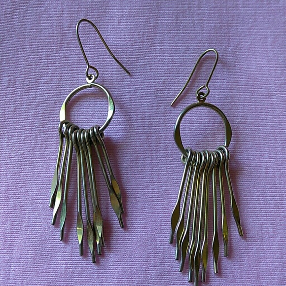 Gold Jewelry - COLOR GOLD EARRINGNS.